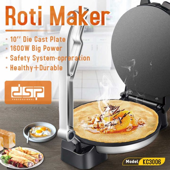 IMPORTED DSP Roti Maker 10 Large Size With one year Brand Warranty