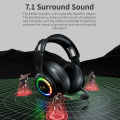 Edifier G35 PC Gaming Headset Hi-Res Sound Quality USB Over-Ear Headphone with 7.1 Surrounding Sound, 50mm Hybrid Driver, ENC Noise Cancelling Mic, 16.8m RGB Light for PC PS4 Mac Laptop Desktop Black | Headphones | Gaming | Headphones 7.1Surrounding |. 