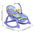 Jubilant Baby Newborn to Toddler Portable Rocker and Bouncer with Music and hanging toys. 