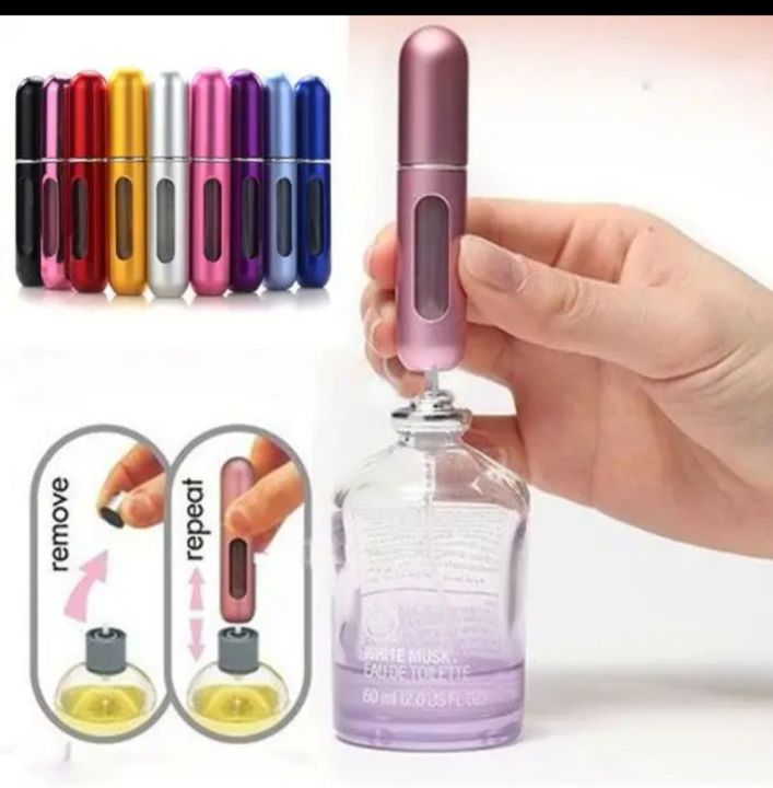 Portable Mini Refillable Perfume Atomizer Bottle，Atomizer Perfume Bottle,Refillable Perfume Spray, Scent Pump Case, Perfume Atomizer Refillable Travel