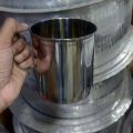 Stainless Steel Cup Lassi Mug Large Rust Free 600ml. 