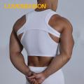 Men Tank Top Men's Street Fashion Stylish Comfortable Quick-drying Sleeveless Vest Two-piece Layered Tank Top. 