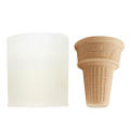 Silicone Ice Cream Mold Diy Ice Cream Cone Candle Soap Mold Soap Candle Clay Mold For Wedding Chocolate Dessert Making Molds For Candles. 