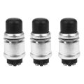 3X Heavy Duty Waterproof Car Boat Horn Ene Start Momentary Switch Push Button. 