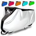 HOME ESSENTIAL MOTOR BIKE COVER ALL SIZES BIKE PARKING COVER- WITH LOCK HOLE, DUST SCRATCH AND WATER PROOF WATER RESISTANT OUTDOOR & INDOOR 70CC, YBR, 110CC, 125CC, 150CC, 100CC & HEAVY BIKES.. 