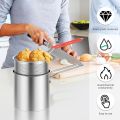 Generic Deep Frying Pan, 304 Stainless Steel Deep Frying Pan with Strainer Basket, Mini Fryer, Multi-Purpose French Fries, Cooking Pot for French Fries, Fried Chicken. 