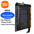 Redmi K40 Gaming Edition Battery Replacement BM56 Battery with 5065mAh Capacity _ Black. 