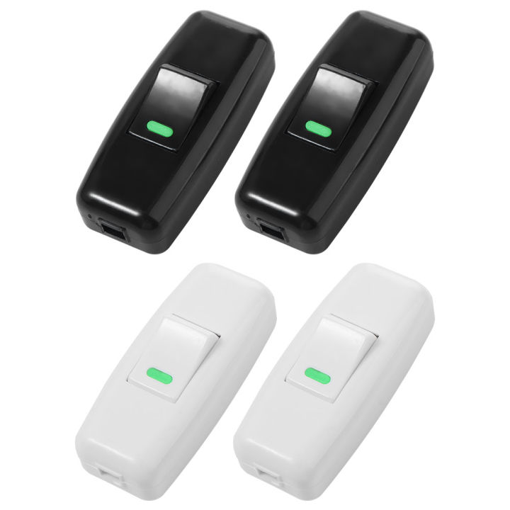 2pcs Inline on/Off Plastic Boat Shape Switch Classic Convenient Small ...