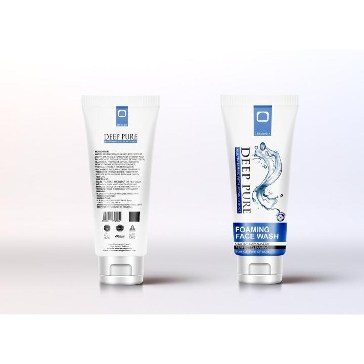 Dermagin Deep Pure Foaming Face Wash 100gm