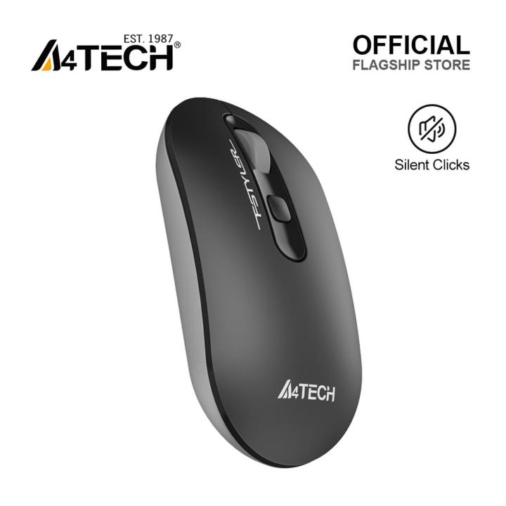 A4Tech FG20S FSTYLER 2.4G Wireless Mouse - Silent Clicks - 2000 DPI - Ergonomic Mouse