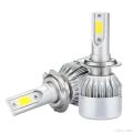 C6 Led Headlight Bulbs For Any Car And Bike H11 36W / 3800LM. 