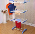 3 Layers Clothes Drying Racks Clothes Hengar Clothes LinE Drying Racks Cloth Stand Adjustable. 