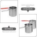 Generic Deep Frying Pan, 304 Stainless Steel Deep Frying Pan with Strainer Basket, Mini Fryer, Multi-Purpose French Fries, Cooking Pot for French Fries, Fried Chicken. 