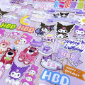Sanrio Kuromi Cake Topper Decoration Doll Anime Kawaii Dessert Decor Mini Action Figures Model Kid Birthday Party Ornament. 