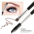 Eyebrow Brush Eyelash Comb makeup brushes Dual Ended Angled brush Spoolie brush 2 in 1 Lash eyebrow brush set makeup tool. 