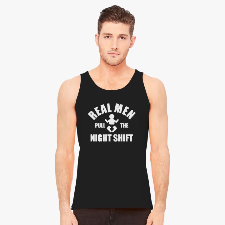 KHANANI'S Real Men Pull the Night shirts cotton sando for men