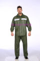 PVC RAIN SUIT # 922 (World Best quality, Heavy & Thick Material cloth) 100% Guaranteed Water Proof BLACK / SILVER / DARK GREENISH COLOUR (MEN&WOMEN), Number One Quality Rain kit, Rain jacket & trouser, Barsati (lowest Price in all Market). 
