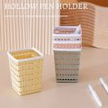 Small Desktop Trash Can Creative Mini Trash Can Hollow Home Office Kitchen Living Room Trash Garbage Cans for Kitchen Office Outdoor. 