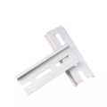 1 Pcs 35mm-500mm Iron Aluminium Slotted Din Rail For Circuit Breaker Mounting C45 Guide Rail Terminal Connector Installation Track 0.9mm. 