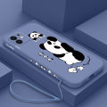 1 Pro V23 V29 Y21 Y11 Y0 Y33TY30 Y5O Y20 Case VIV Cute Panda Hand 12 Y12S Y15 Y17 Y13E V21 X90 S5G Case. 