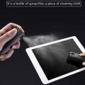 2 In 1 Phone Screen Cleaner Spray Computer Mobile Phone Screen Dust Removal Tool Microfiber Cloth Set Cleaning Tool Simple and Easy to Use - Multi. 