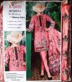 Unstitched Khaadi Linen 3 pieces suit for women. 