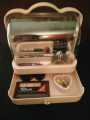 Dust Proof Acrylic Cosmetic Organizer Jewelry Box Makeup Storage Case. 