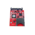 SD To SATA Hard Disk Adapter Card Support SD Card To Sata Interface. 