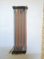 40P - 40 Pin Male to Female Jumper Wire Cable 20cm for Breadboard and Arduino. 
