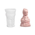 Silicone 3D Ghost Mold Creative Holiday Theme 3D Design Pumpkin Skull Mold Easy-to-Use Aroma Candle Mold for Halloween Party Home Decor Craft Enthusiasts Candle Making Holiday Gifts. 