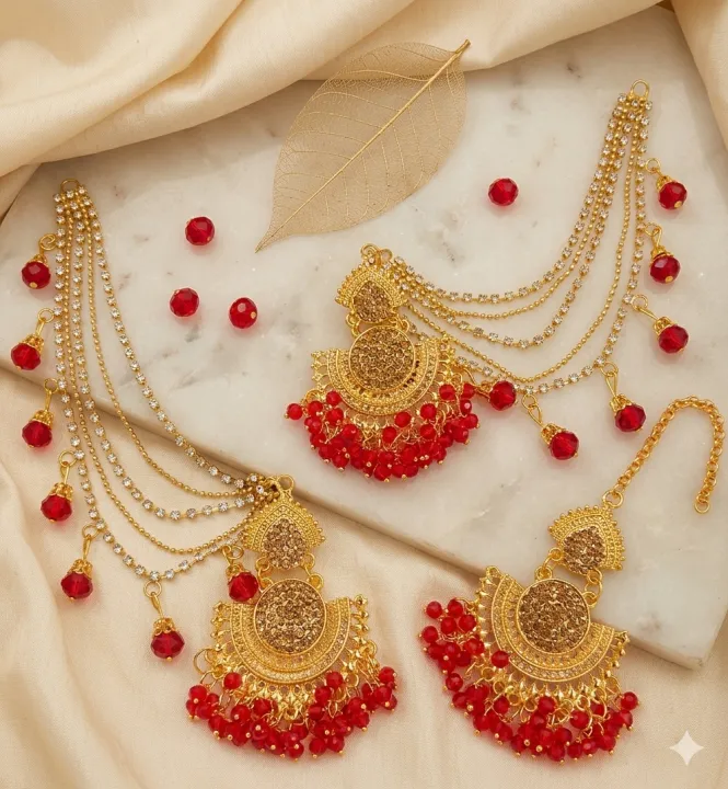 Artificial%20Pearl%20Golden%20Ear%20Rings%20With%20Tika%20With%20Beautyfull%20Bahubali%20Pearl%20Sahara%20Long%20Lasting%20Polish%20For%20Beautyfull%20Girl%20Artical%2054374311%20-%20Image%202