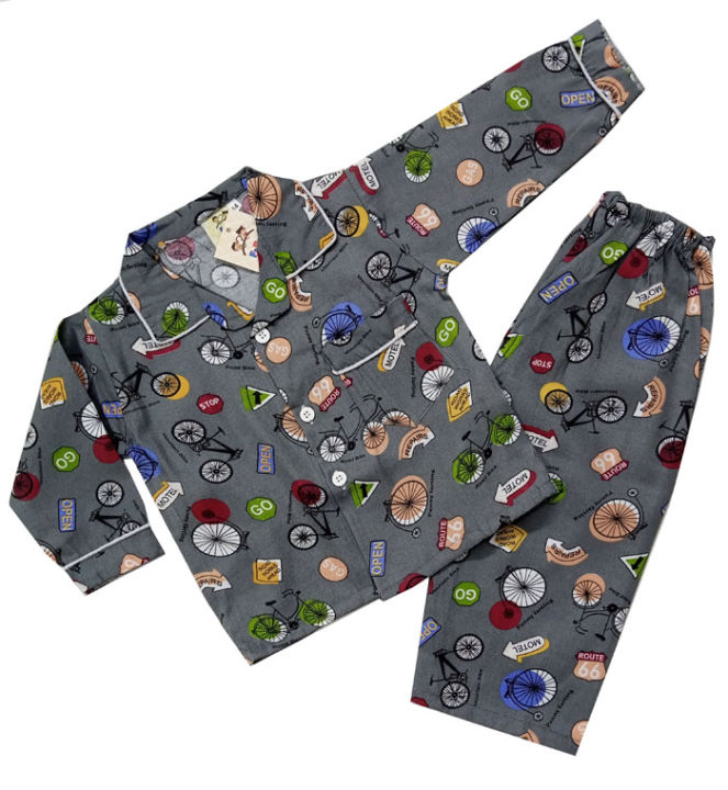 Printed%20Cotton%20Boys%20&%20Girls%20Night%20Dress-77255%20-%20Image%203