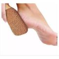 Clay Stone Foot Scrubber (Brown). 