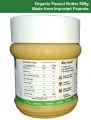 Peanut Butter Pakistan–Organic Creamy Spread 500g. 
