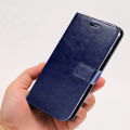 For Realme Note 60 Case Luxury Flip Back Cover Leather Card Slot Stand Wallet Casing Hp for Realme Note 60 Cover. 