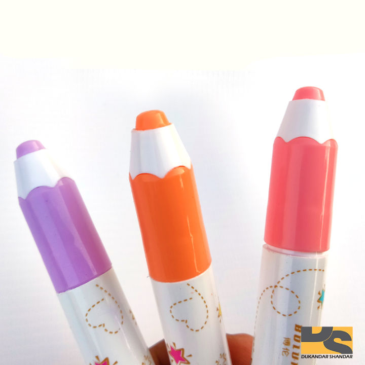 Mini%20Cute%20Pencil%20Shape%20Colourful%20Highlighter%20Markers,%206pcs/set%20Highlighter%20Pens%7C%20Cute%20stationary%20items%20for%20girls%20-%20Image%2010