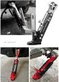 Motorcycle Side Stand Adjustable Best for Modification High Support for Motorcycle Honda YBR Suzuki Cafe Racer. 