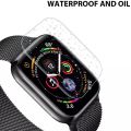 AceWa Hydrogel Film Protector for Apple Watch Series 1-8 and SE, 38mm-45mm Sizes, TPU Soft Clear Jelly Screen Protector. 