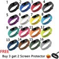 16 Colors Wrist Strap for Xiaomi Mi Band 2 Miband 2 Silicone Band. 