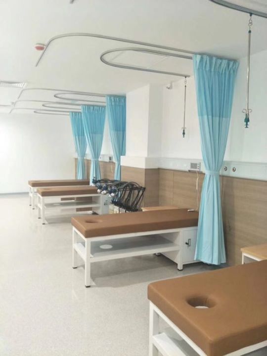 Curtain Ceiling Tracks for Hospitals - Aluminum Ceiling for single beds