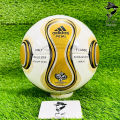 Fifa Teamgeist official match ball of World Cup 2006 Football Soccer Football Match Ball, Indoor Outdoor Play, Water Proof Stitched Football Gold by Beynaam Online Store. 