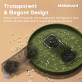 Baby Safety Transparent Refrigerator Freezer Latch Lock French Fridge Door Lock, Freezer Lock, Invisible Cupboard Locket - KiddieGuard. 