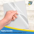 Transparent Printable Sticker Paper A4 Size 20 Sheets Translucent Premium Stickers for Inkjet Printer. 