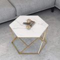 new Modern Hexagon Shaped Coffee Table Set for   Living Room Furniture. 