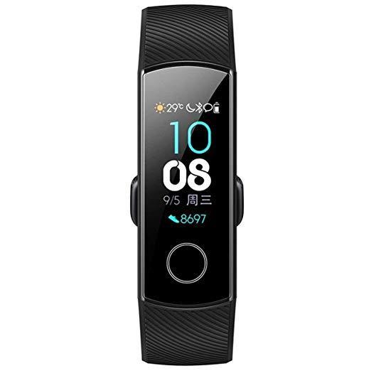 Original Huawei Honor Band 4 Waterproof and Touch Screen Fitness Tracker - Black