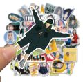 10 Pcs/Pack Singer American Artist Billie Eilish Bad Guy Waterproof Stickers for Laptop Mobile Motorcycle Bike Fridge Skateboard TV PC Guitar. 