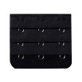 Bra Extenders 3-Hooks for Women - Increases Band Size 0.5-2 Inches, Black, Skin, Red, Pink. 