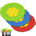 Silicone lid Spill Stopper Cover Pot Pan Cover Kitchen Accessories Cooking Tools Flower Cookware Utensil Kitchen Gadgets. 