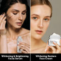 (Pack of 2) WBM Whitening Skin Care Set | Dark Spot Serum & Whitening Face Cream | Brightening & Restore Formula. 