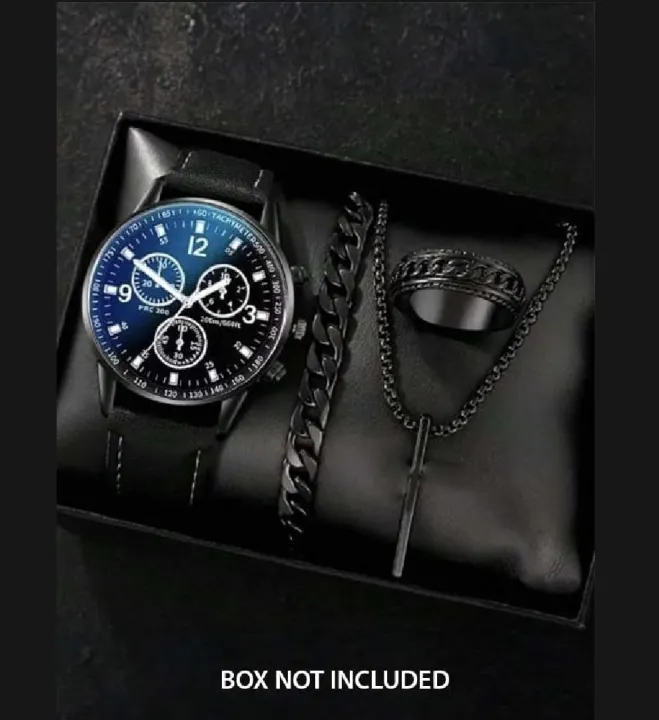 Fully%20Black%20Mega%20Deal%20Men's%20Gift%20Fashion%20Sport%20Wedding%20Watch%20Deal%20Men%20Sport%20Watches%20Top%20Class%20High%20Quality%20Wrist%20Pack%20Of%205%20Watch%20Black%20Color%20Deal%20Stainless%20steel%20Luxury%20Italian%20Cuban%20Link%20Bracelet%20For%20Men/Boys%20-%20Image%202